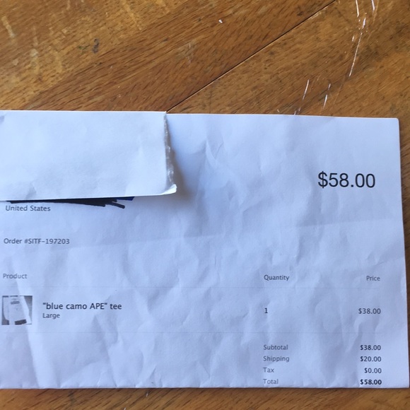 NWT Aaron’s world box logo white s/tshirt size L - Picture 4 of 5